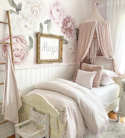 Kids wall mount names - raw MDF wood / Painted