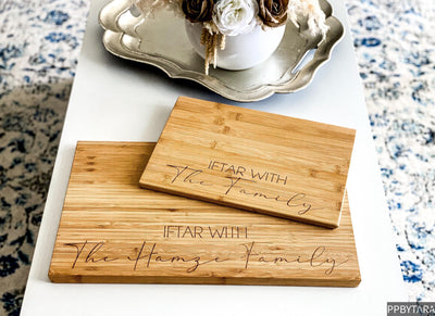 Personalised Ramadan Iftar boards