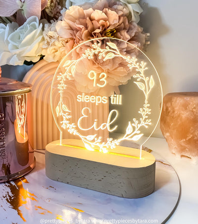 LED light countdown till EID