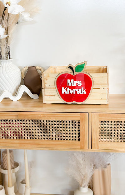 Teacher&#39;s crates