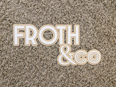 Kids bamboo layered wall mount names